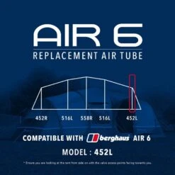Air 6 Replacement Air Tube (End - 425L) -Outdoor Camping go 190077 z