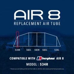 Air 8 Replacement Air Tube (Front 534R) -Outdoor Camping go 190081 z