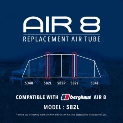 Air 8 Replacement Air Tube (582L) -Outdoor Camping go 190083 z