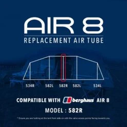 Air 8 Replacement Air Tube (582R) -Outdoor Camping go 190085 z