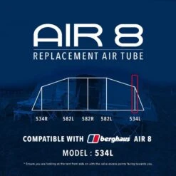 Air 8 Replacement Air Tube (534L) -Outdoor Camping go 190088 z