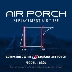 Air Porch Replacement Air Tube 630L -Outdoor Camping go 215202 z