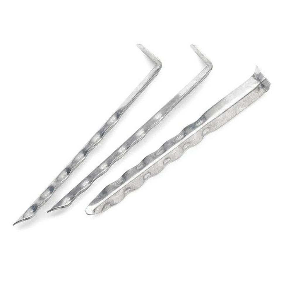 Ripple Angle 7 Inch Steel Camping Pegs 3 Ripple Angle 7 Inch Steel Camping Pegs
