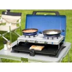 Campingaz Xcelerate™ 400ST Double Burner Stove And Toaster -Outdoor Camping go 310513 e