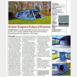 Vanguard Eclipse 8 Premium Family Tent -Outdoor Camping go 329225 c