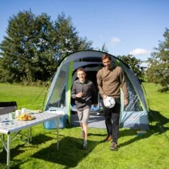 Coleman Meadowood 4 Person Tent With Blackout Bedrooms -Outdoor Camping go 409170 e