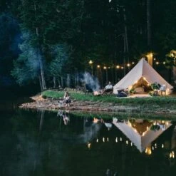 5 Metre Family Bell Tent -Outdoor Camping go 503103 k