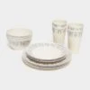 16 Piece Melamine Plastic Tableware Set -Outdoor Camping go 513066 a